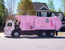Pink Trash Truck